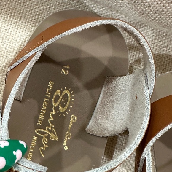 Sun San Surfer - Salt Water Leather Sandals with Buckles size 12 Hoyway - Picture 3 of 6